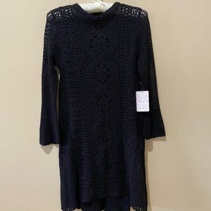 NWT FREE PEOPLE WITCHY CROCHET DRESS MSRP $168